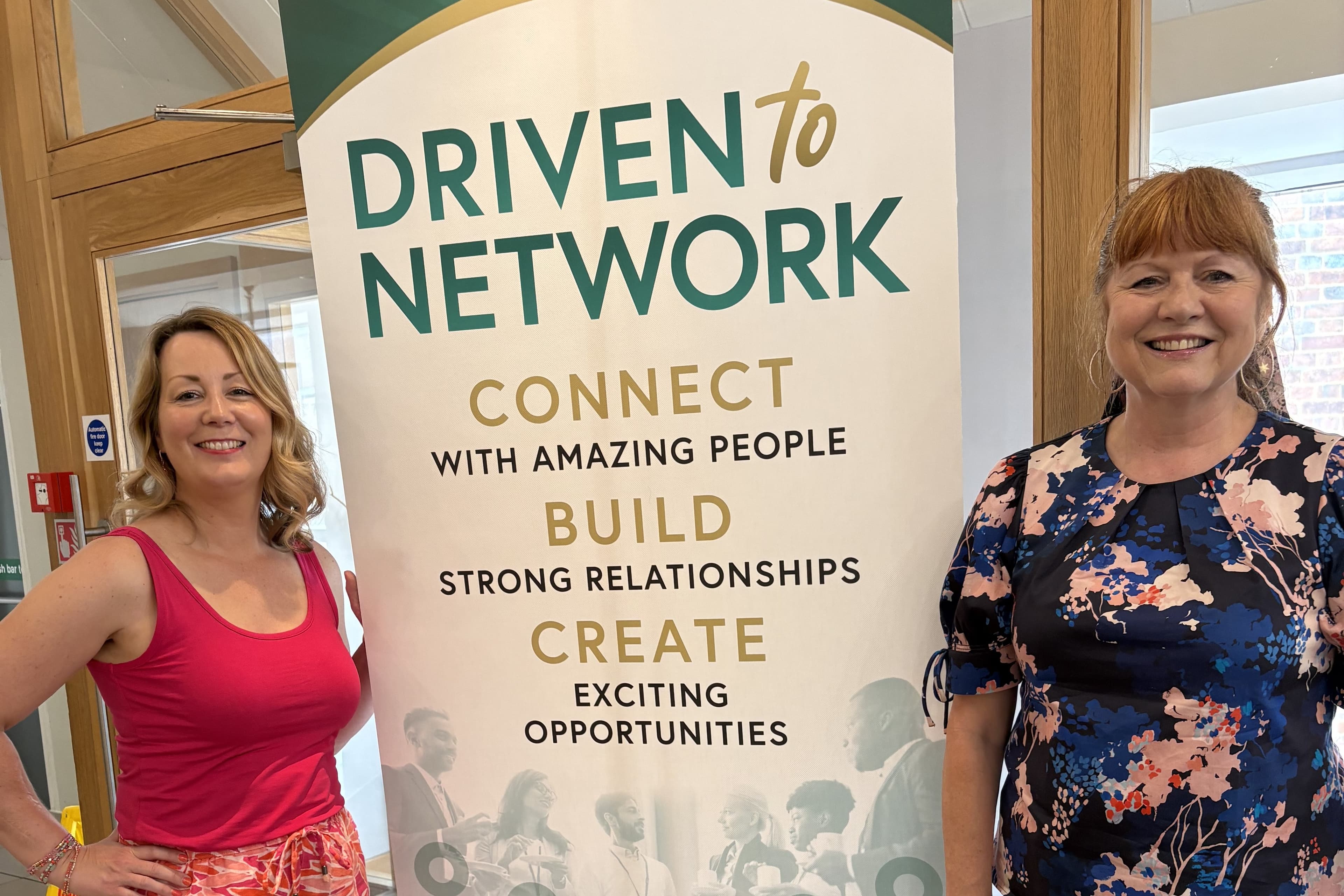 Members connecting at a Driven To Network gathering
